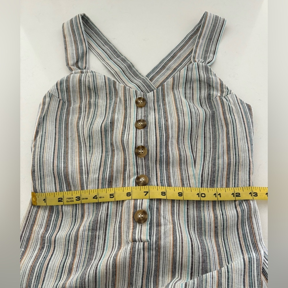 Knot Sisters Striped Jumpsuit NWT - Picture 12 of 14